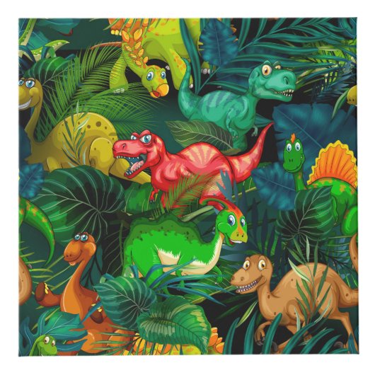 Cube Photo Parc Dinosaur (Devant)