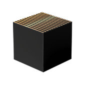 Cube Photo Parties scintillant dorée étincelante Gradient Bon (Angle arrière)