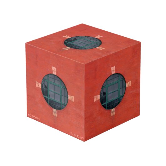 Cube Photo PAS DE PORTES - Art (Angle devant)
