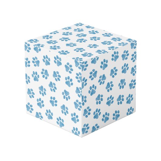 Cube Photo Patrouilles de Doodle, Paws de Chien, Paws Bleus (Angle devant)