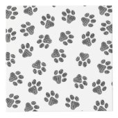 Cube Photo Patrouilles de Doodle, Paws de Chien, Paws Noirs (Droite)