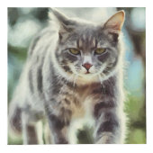 Cube Photo Peinture de chat (Droite)