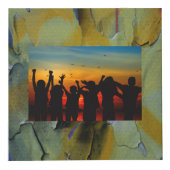 Cube Photo Peinture d'épluchage (Devant)