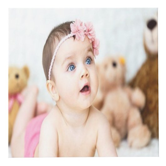 Cube photo personnalisé 4" (Droite)