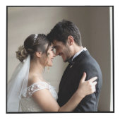 Cube Photo Personnalisé Anniversaire Mariage moderne 10 Photo (Droite)