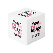 cube photo personnalisé pour cadeau (Angle arrière)