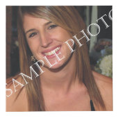 Cube photo personnalisée. Faites le vôtre ! (Devant)