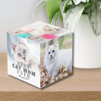 Photo de chat personnalisée pour maman de félin
