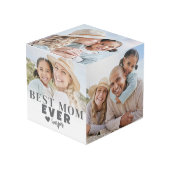 Cube Photo Photo personnalisée de la meilleure maman (Angle devant)