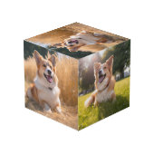 Cube Photo Photo personnalisée pour animaux (Angle arrière)