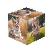 Cube Photo Photo personnalisée pour animaux (Angle devant)