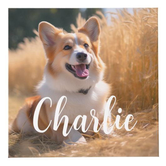 Cube Photo Photo personnalisée pour animaux (Devant)