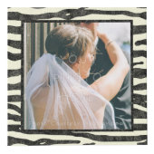 Cube Photo Photos carrées de la coutume 5 de rayures de noir (Droite)