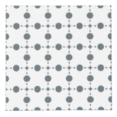 Cube Photo Points gris, motif à pois, points, pois (Devant)