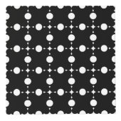 Cube Photo Pois blancs, Motif à points Polka, points, pointil (Devant)