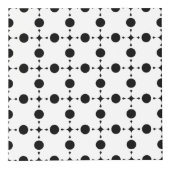 Cube Photo Pois noirs, Motif à points Polka, points, pointill (Droite)