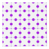 Cube Photo Pois violets, Motif à points Polka, points, pointi (Droite)