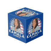 Cube Photo Politique Kamala Harris (Angle arrière)