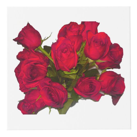 Cube photo Red Roses (Devant)