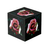 Cube Photo rose (Angle arrière)