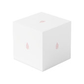 Cube Photo Rose foncé, Agany à chasse, Design décoratif (Angle arrière)
