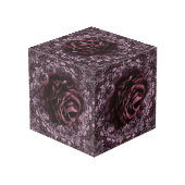 Cube Photo Rose Mandala (Angle arrière)