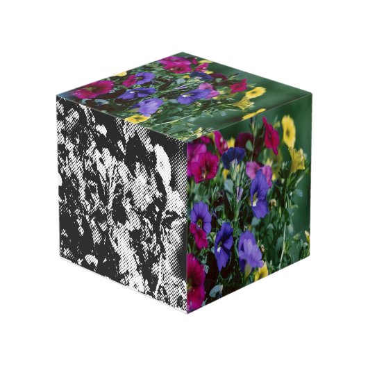Cube Photo roses pour la vie (Angle devant)