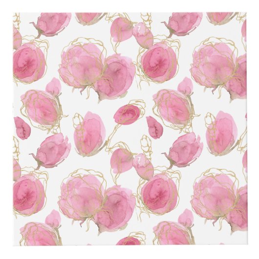 Cube Photo Roses roses (Droite)