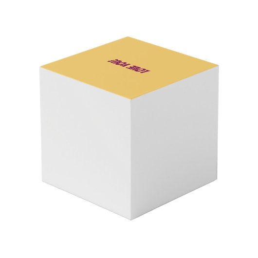 Cube Photo Saint Valentin (Angle arrière)