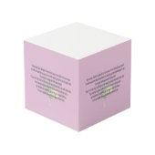 Cube Photo Scripture, Psalm 11, (Angle arrière)