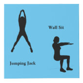 Cube Photo Séance d'entraînement de 5 minutes (Devant)