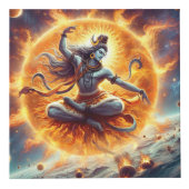 Cube Photo Shiva et le Soleil (Droite)