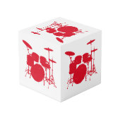 Cube Photo Silhouette de kit de tambour (Angle arrière)