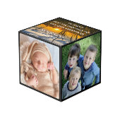 Cube Photo Télécharger votre photo (Angle arrière)