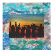 Cube Photo Texture de crayons (Droite)