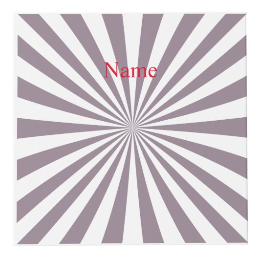 Cube Photo Thunder_Cove de Starburst Abstrait (Devant)