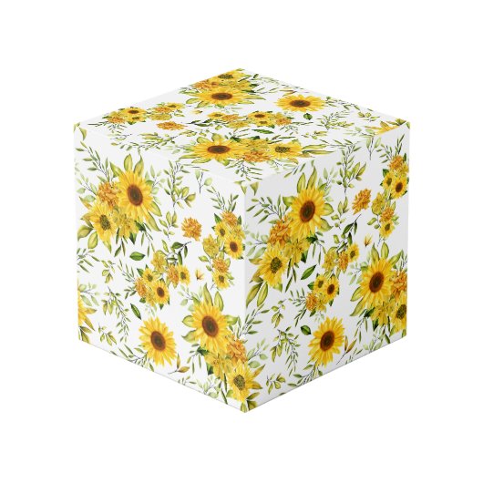 Cube Photo Tournesol 8 (Angle arrière)