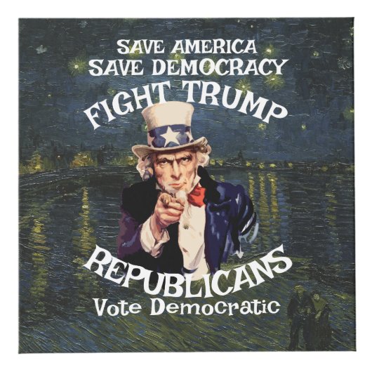 Cube Photo Trump (Devant)