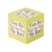 Cube Photo "Tu Es !" Un Design Sympa. Commandez dès maintenan (Angle arrière)