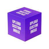 Cube Photo Upload 5 Custom Image - Add Your Own To Print On A (Angle arrière)