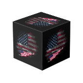 Cube Photo USA flag (Angle arrière)