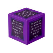 Cube Photo Versets bibliques sur la prière (Angle arrière)
