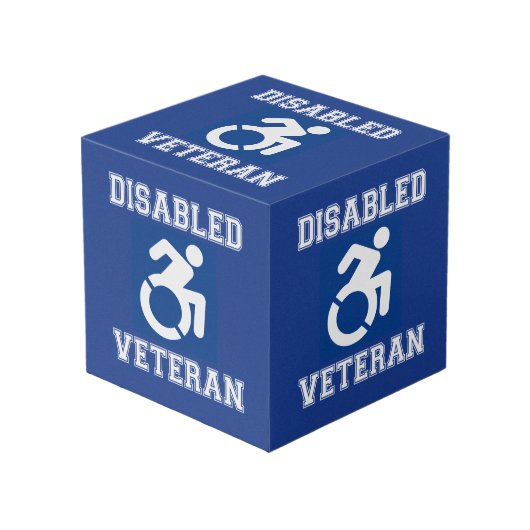 Cube Photo Vétérinaire handicapé (Angle devant)