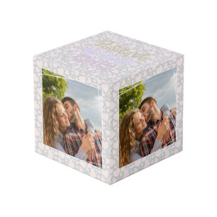 Cube Photo Vibes positives ajouter uniquement photo personnal