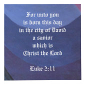 Cube Photo Vierge et bois massif enfant 4" x 4" (Droite)