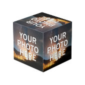Cube Photo Votre photo ici (Angle arrière)