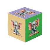 Cube Photo Wise Baby Elephant (Angle devant)