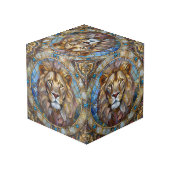 Cube Photo Zodiaque - Léon le Lion (Angle arrière)
