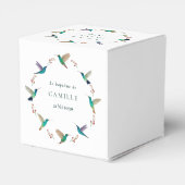 Cube surprise baptême bedankdoosjes (Achterkant)