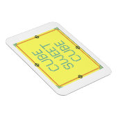 Cube Sweet Cube | Humor werkplek Magneet (Rechterzijde)